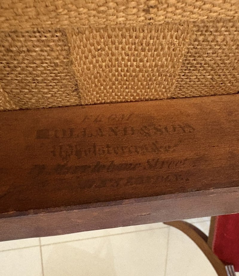 Set of 10 Antique Victorian Quality Mahogany Dining Chairs By Holland And Sons - Image 8